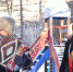 Святочные гуляния прошли в Яблоневом сквере в машгородке - Миасский рабочий
