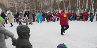В северной части Миасса прошёл новогодний праздник для детей - NewsMiass.ru