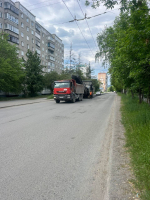 Ремонт трех дорог начался в поселке Строителей