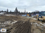 В поселке Хребет продолжается реконструкция очистных сооружений.