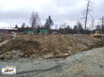 В поселке Хребет продолжается реконструкция очистных сооружений.