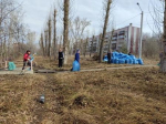 Управление соцзащиты приняло участие во Всероссийском субботнике 2026 года