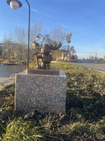 В Старгороде завершилась установка семи мини-фигур лосей