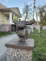 В Старгороде завершилась установка семи мини-фигур лосей